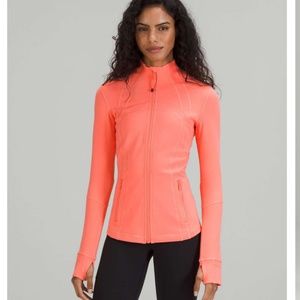 Lululemon Define Jacket *Luon Raspberry Cream Size 12 - LIKE NEW CONDITION